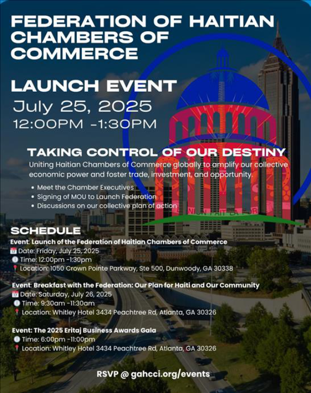 Launch Event Flyer